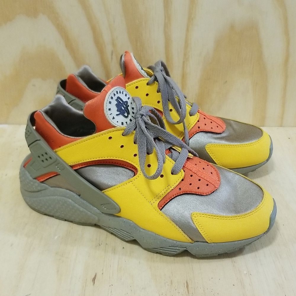 Nike Yellow and Gray Sneakers